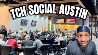 My First Time Playing Poker at TCH SOCIAL AUSTIN  Poker vlog 23 [upl. by Lerrej]