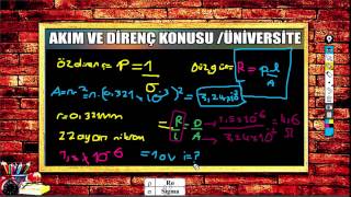 ÃœNÄ°VERSÄ°TE FÄ°ZÄ°ÄžÄ° 2AKIM VE DÄ°RENÃ‡ KONUSU2VÄ°DEO DÄ°RENÃ‡ KISMI KONU ANLATIMI [upl. by Elletsyrk]