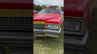 Midwest Rick’s Caddy red on gold louisvilleky caddy caddilac daytons rickrosscarshow [upl. by Airdnahc]