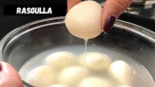 Rasgulla Recipe  No Maida No Cornflour  Juicy amp Spongy  Easy Recipe For Rasgulla [upl. by Romulus]