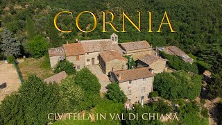 Cornia Civitella in Val di Chiana Toscana video drone [upl. by Oleusnoc]