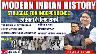 STRUGGLE FOR INDEPENDENCE  THIRD PHASE 1935 1947  आज़ादी के लिए संघर्ष Modern History For CDS NDA [upl. by Baker905]