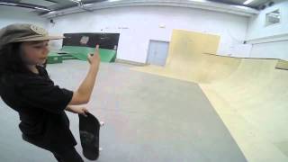 Rundtur med Gabbe i Fryshuset Stockholm Skatepark oktober 2014 [upl. by Abijah]