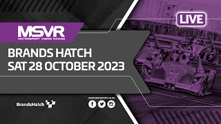 MSVT Racing 2023 Season Finale  28 October  Brands Hatch [upl. by Ulises88]