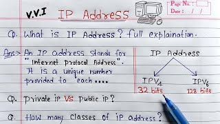 what is ip address full Explanation  Learn Coding [upl. by Jakoba]