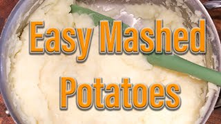 Easy Mashed Potatoes Recipe [upl. by Gorges]