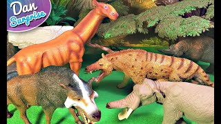 8 Weird Prehistoric Animals Facts  Daeodon Megatherium Paraceratherium Andrewsarchus [upl. by Wehttam]