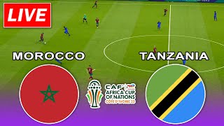 🔴Morocco v Tanzania  Africa Cup of Nations 2023  Full Match Streaming [upl. by Nawoj]