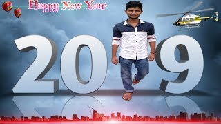 Happy New Year Editing PicsArt 2019  PicsArt Editing Tutorial Youtube Channel  Mojar Tv [upl. by Bruckner]