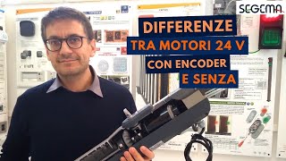 Differenze tra motori 24v con encoder e senza [upl. by Groveman447]