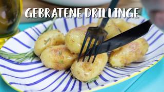 Gebratene Drillinge  knackige Bratkartoffeln [upl. by Conah631]