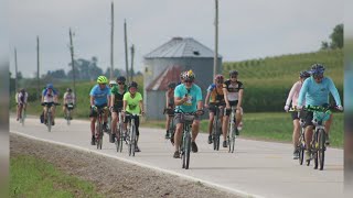 51st RAGBRAI officially underway [upl. by Knick624]