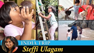 India Travel Vlog in Tamil  Alandras Adventure in India  Steffi Ulagam [upl. by Eeuqram832]