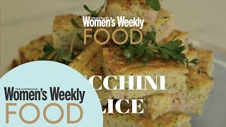 Zucchini slice  RECIPES [upl. by Chatwin]