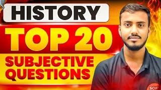 History Class 12 Subjective Question Answer । History 12 Class Subjective Questions Answer 2025 [upl. by Colt]