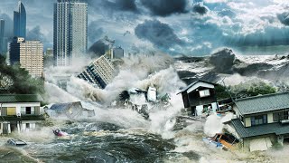 Most Horrific Monster Tsunami Caught On Camera  Natural Disasters [upl. by Laveen920]