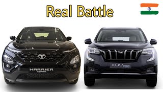 Mahindra XUV 7OO vs Tata Harrier  Comparison Harrier vs Xuv 700  Xuv700 vs Harrier  Xuv700 [upl. by Einner]