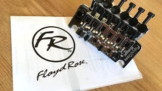 The Genuine Floyd Rose Special Locking Tremolo Bridge [upl. by Aissej]