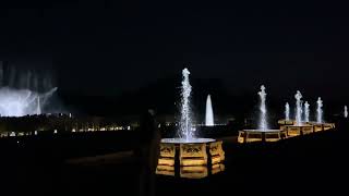 Longwood Gardens 715 pm Fountain show I [upl. by Yerhpmuh]