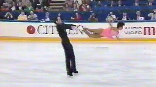 Brasseur amp Eisler 🥈⛸ 1990 World Figure Skating Ex Gala 🎵 Darktown Strutters BallChicos y Chicas [upl. by Swords]