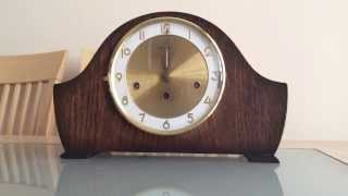 Bentima franz hermle triple chime mantle clock Westminster [upl. by Herrmann282]