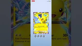 Abrindo pacotinho diário sem teste da orelhinha pokemonpocket pokemontcgbrasil packopening [upl. by Benjamen]