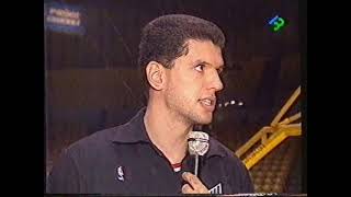 Drazen Petrovic Interview 1990 Nov Basquetmania Canal 33 [upl. by Yerok]