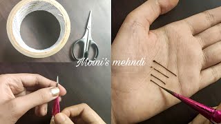 How to make a thin tip henna cone🤔perfect fine tip mehndi conesमेहंदी कोन बनाने का तरीका [upl. by Ahsimit480]