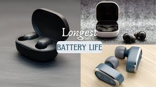 Uncovering Best Wireless Earbuds With Long Battery Life of 2024 [upl. by Anthony]