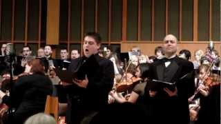 Beethovens 9th Symphony Tenor Solo [upl. by Saalocin]