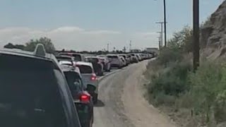 Why the long line into Los Algodones Mexico [upl. by Harold]