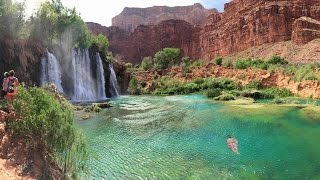 Havasupai Cliff Jumping 2015 [upl. by Helen]