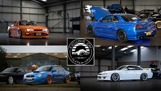 Modified Tuner Cars Leaving Car Show Exclusive JDM Showcase 2024 Skyline R33 R34 Supra R35 GTR [upl. by Nojel96]