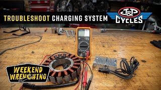 Troubleshooting Your Harley Davidson Charging System Weekend Wrenching [upl. by Nerine]