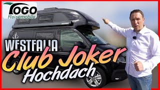 💥VW T61  CAMPER MIT DUSCHE amp TOILETTE Westfalia Club Joker Hochdach  2021  TOGO REISEMOBILE [upl. by Ykcim]