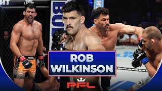 The Razor From Down Under ⚡️🇦🇺  Every Rob Wilkinson Win In PFL [upl. by Guod800]