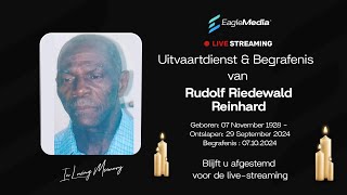 🔴 𝕃𝕚𝕧𝕖  Uitvaartdienst amp Begrafenis van Rudolf Riedewald Reinhard 07102024 [upl. by Yesnik]