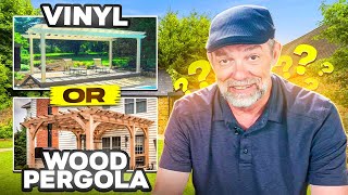 Vinyl vs Wood Pergola Structures  Weighing the Pros and Cons [upl. by Stephenson922]