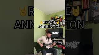 🤘Riff Lifeameliorateband🤘ameliorateband guitar bass shorts reels metal heavymetal [upl. by Ahsirkal269]