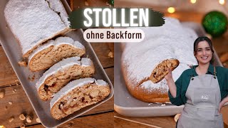 Leckerer Stollen mit Marzipan amp Karamell 😍 Ganz einfach amp anfängerfreundlich [upl. by Ailegnave]