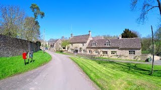 30 Mins Treadmill Workout Scenery Virtual Scenery For Exercise Machine Cotswolds UK [upl. by Enialahs189]