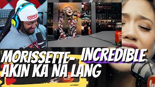 PURE VOCAL PERFORMANCE  Morissette Amon quotAkin Ka Na Langquot LIVE on Wish 1075 Bus REACTION [upl. by Sabas]