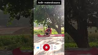 Ardhamatsyendrasana hardest motivation easy sports army music [upl. by Normi]