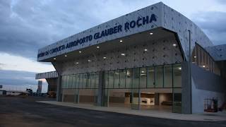 Aeroporto Glauber Rocha veja como está ficando o equipamento em fotos e vídeos exclusivos [upl. by Stephine]