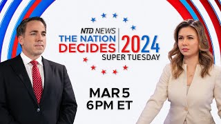 LIVE The Nation Decides 2024 Super Tuesday [upl. by Coy]