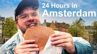 24 Hours of Street Food in Amsterdam [upl. by Krall307]