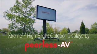 PeerlessAV® Xtreme™ High Bright Outdoor Display Capabilities [upl. by Cummine373]