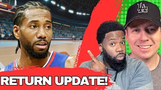 Kawhi Leonard Return Update Do Clippers Even Need Him [upl. by Drolet]