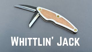 Wood Carving Knife Review  Whittlin Jack [upl. by Ecinue989]