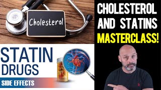 Short Data Packed Masterclass  Cholesterol and Statin Side Effects [upl. by Bellina]